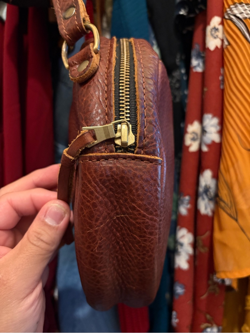 Portland Leather Goods | Large Circle | Nutmeg - Picture 5 of 14